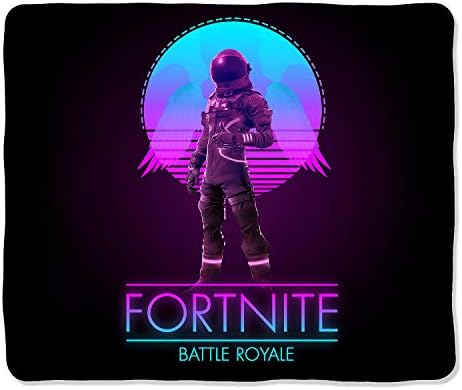 Tina Silvergray 60" x 50" Double Side Fleece Thickenend Throw Blanket for Fortnite Game Fans (Style 4)