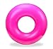 Mimosa Inc Bright Pink Inflatable Premium Quality Giant Round Tube Pool Float