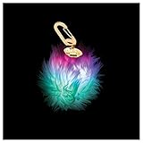 BUQU Power Poof Lit Portable Charger 2500mAh Cute Light Up Glow Power Bank Universal Phone Battery Charger Works with Apple iPhone, Samsung, Android, iOS and USB Mobile Devices