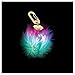 BUQU Power Poof Lit Portable Charger 2500mAh Cute Light Up Glow Power Bank Universal Phone Battery Charger Works with Apple iPhone, Samsung, Android, iOS and USB Mobile Devices