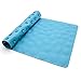 Tub Mat BliGli Bathroom Mold Resistant Bubbles Pebblz Bath Tub Mat Non Slip Shower Stall Mat(Blue)