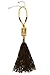 Ponerine Tassel Chinese Lucky Knot Hanging for Gifts Decoration with Mala, Car Hang Fragrance Pendant Craved (cylinderdragon)