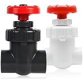 Jyving PVC Gate Valve 20/25/32/40/50/63mm UPVC/PVC Precision Flow Control Ball Valve Dark Gray