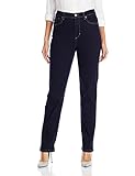 Gloria Vanderbilt Women's Amanda Straight Leg Jean, Rinse, 22 Plus Short