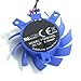 Cooling For ATI T124010DL Rotary DC Fan Brushless Video Card Fan 37mm DC12V 0.10A 23mm x 29mm x 29mm 2-Pin Cooler