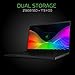 Razer Blade 15 Gaming Laptop 2019: Intel Core i7-9750H 6 Core – GeForce GTX 1660Ti – 15.6″ FHD 1080p 144Hz – 16GB RAM – 256GB SSD + 1TB, CNC Aluminum, Chroma RGB Lighting, Thunderbolt 3thumb 4