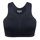 Ekouaer Women's Double-Layer High Impact Full Support Sports Bra
