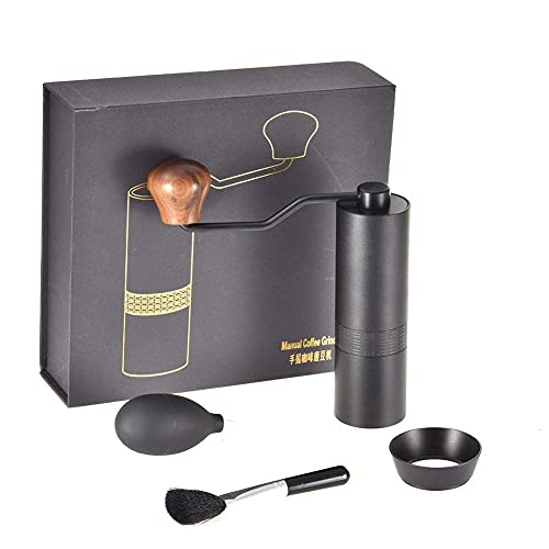 ZYZY Manuelle Kaffeemühle für Kaffeebohnen, tragbar, aus Edelstahl – Bild 8