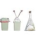 Pekky 2.6 Gallon Small Drawstring Trash Bags, Clear, Heavy Duty, 120 Counts
