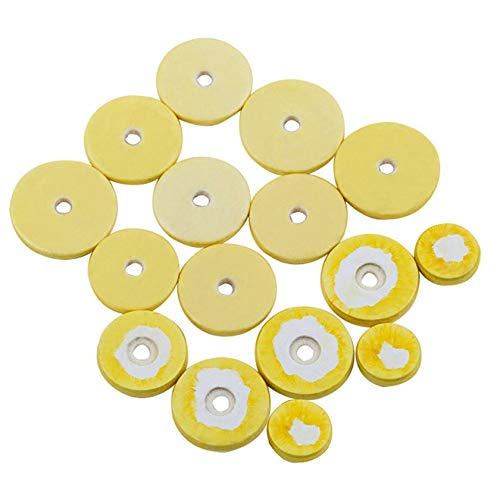 Florenceenid 16 PCS/Set Non-Toxic Soft Replacement Sound Insulation Wear-Resistant Flute Pads Musical Parts Accessories - Thumbnail 2