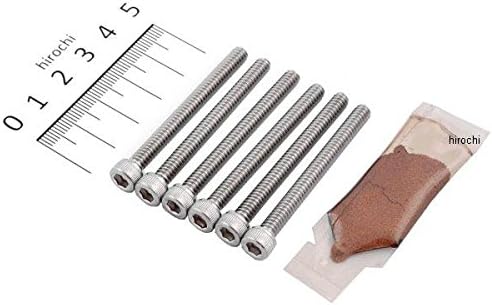 Amazon スーパートラップ Supertrapp 4インチ ディスク用 ボルト 6本セット 4m76 404 76 マフラー用ボルト ナット 車 バイク