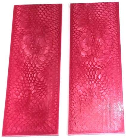 JUMA Pink Dragon 6" X 2" X .250" (Sold as Set of 2)