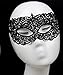 Redape 6 Pack Sexy Venetian Masquerade Lace Eye Mask, Black