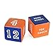 Special Supplies Fitness Dice Soft Plush (2-Pack) Rolling Exercise Cubes - Get Fit, Have Fun, Improve Strength and Cardio - Home, Gym Class, Indoor & Outdoor Use - Kids, Adults