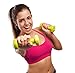 Set of 2 Vinyl Coated Dumbbells, With A Great Non Slip Grip, Choose You Weight Size