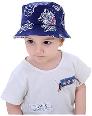 Toddler Boy & Girls Reversible Bucket Hats UPF 50+ Sun Baby Floppy Sun Hat