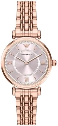 Emporio Armani 時計 Amazon.com: Armani Exchange Women's Automatic Stainless Steel