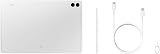 Samsung Galaxy Tab S9 FE+ Tablet S Pen 128GB Silver 3 Year Extended Warranty UK view 8