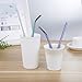 304 Stainless Steel Straws, Reusable Metal Drinking Straw for 30oz 20oz Tumbler Cup Mug Yeti Rambler (Set of 12, 6PC 10.5