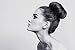 Beaute Galleria Hair Donut Bun Maker Ring Style Mesh Chignon Ballet Sock Bun (Mini, Beige/Blonde)