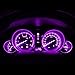 Partsam T10 194 LED Light Bulb Instrument Panel Gauge Cluster Dashboard LED Lights-10Pcs Purple Pink