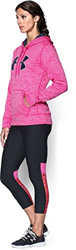 under armour women's storm armour fleece big logo twist hoodie