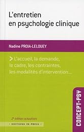 L' entretien en psychologie clinique
