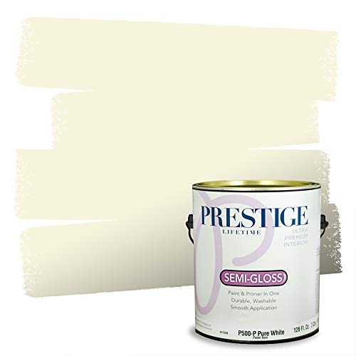 PRESTIGE Paints Interior Paint and Primer In One, 1-Gallon, Semi-Gloss, Compara…