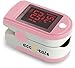 Zacurate Pro 500DL Fingertip Pulse Oximeter Blood Oxygen Saturation Monitor with silicon cover, batteries and lanyard (Black Series) (White)