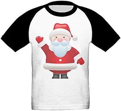 GaoXIN Christmas Santa1 Baby Infants Kids Baseball Short Sleeve Raglan Tshirt 5-6 Toddler