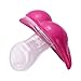 1 pcs Cute Kids Baby Lip Silicone Funny Nipple Dummy Baby Soother Nipples Teether Baby Pacifier Care, Rose