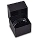 Charming Jewelers Tungsten Wedding Band Ring 6mm Men Women Comfort Fit Grey Black Dome Brushed