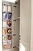 Misslo Over The Narrow Door Shoe Organizer with 12 Crystal Pockets Hanging Closet Door