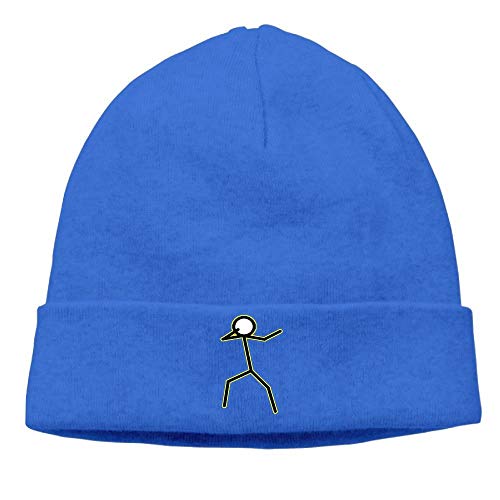 Unisex Cool Dabbing Stickman Hip Hop Design Casual Flexible Winter Hats/Ski Cap/Beanie/Skully Hat Cap