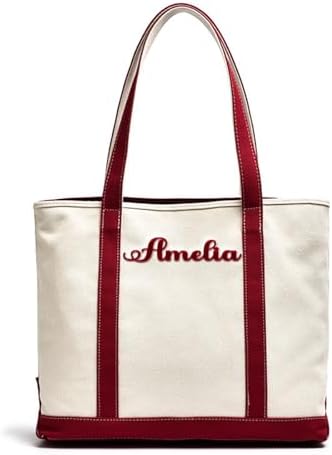 Amazon.com: Zexpa Apparel Personalized Floral Initial Tote Bags
