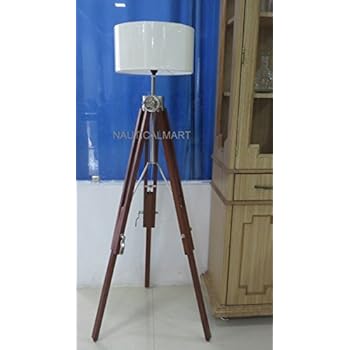 Amazon Com Surveyor Nautical Tripod Floor Lamp Home Decor Home