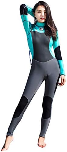 Caopixx Women Scuba Diving Swimming Wetsuit Surf Full Body Wet Suit Men Full Body Swimwear
