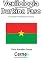 Livro Vexilologia para a bandeira de Burkina Faso Com display TFT programado no Arduino