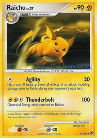 Pokemon - Raichu (45) - Majestic Dawn