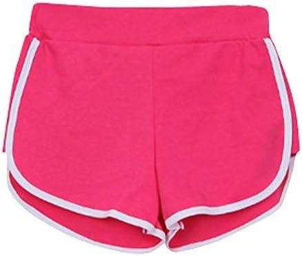 Shawhuaa Womens Summer Casual Active Mini Shorts Rosy