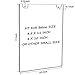 6 Pack Wall Mount Acrylic Sign Holder 8.5 x 11 Display Frame for Office Restaurant Paper Document Signs Menu Poster,8.5x11 Clear Acrylic Sign Holder Vertical AD Frame Adhesive Screws Included