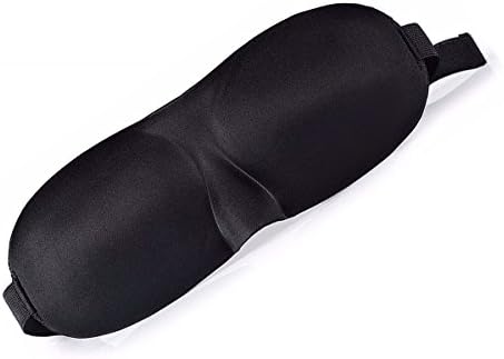 FOVEL 3D Sleeping Mask Contoured Blindfold Sleep Eye Mask Eyeshade for Women Men Travel Nap