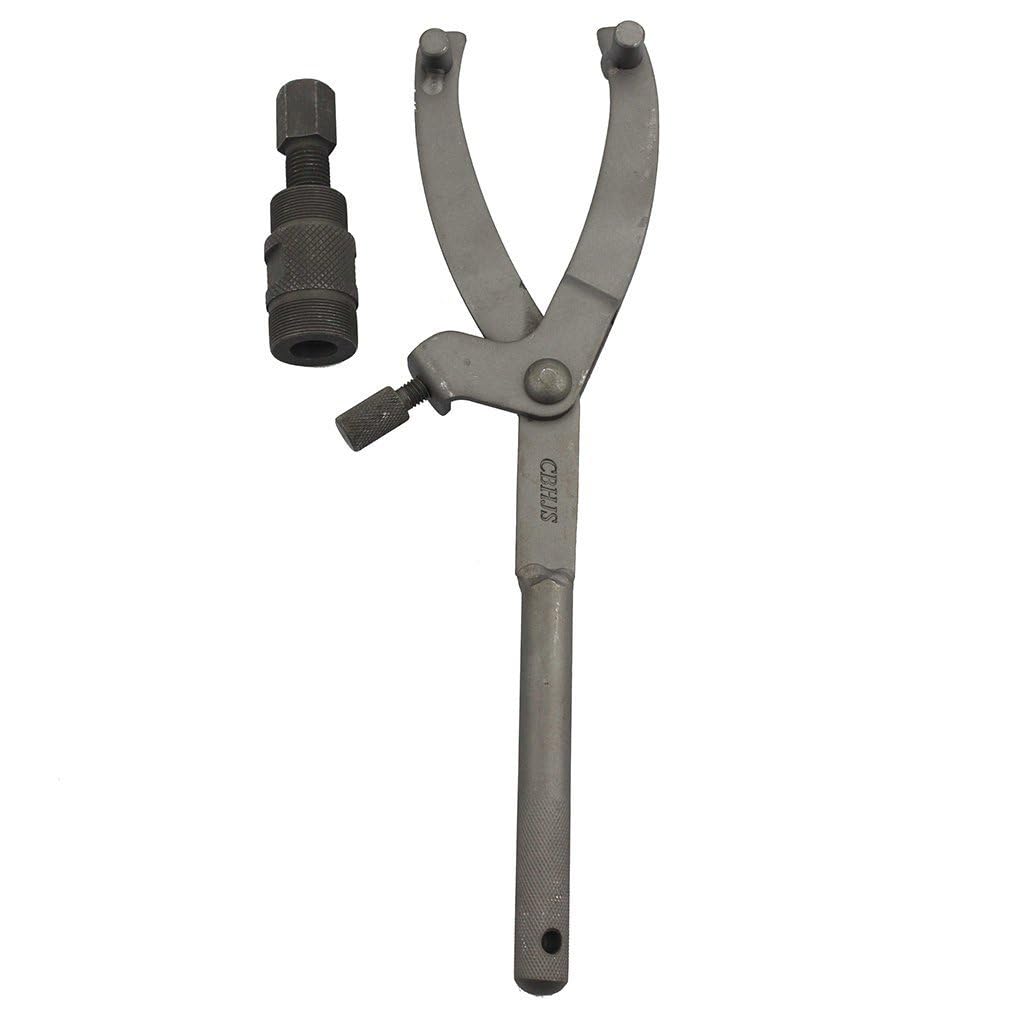 GOOFIT Y Type Tool Set and 4mm 27mm Outside Threads Puller Replacement for 4 Stroke Motorcycle ATV Scooter Dirt Bike Go Kart Moped 4 Wheeler Chopper