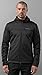 ALPINESTARS Men's Modern Fit Stretch Removable Hood Bunjie Adjusters Tech Bonded Micro Fleece, Stratified Black, L