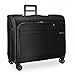 Briggs & Riley Baseline-Softside Carry-On Wardrobe Spinner Luggage, Black, One Size