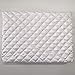 QUALITYDEPOT DraftDefenderPremium Hypoallergenic Dust Mite & Allergy Control Diamond Cream Winter Indoor Air Conditioner Cover for Indoor Ac Units Stitched Cotton Poly Pattern