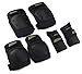 Allnice 3 in 1 Knee Elbow Pads Wrist Guards Thicken Skateboard Cycling Roller Skating Outdoor Sports Elbow Knee Wrist Protective Gear Pads Safety Gear Pad for Adult & Child Kid use (M)