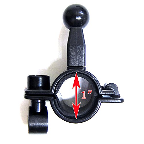 Ramtech Bike Bicycle Handlebar Mount Holder For Garmin eTrex 10 20 20x 30 30x / eTrex Touch 25 35 35t Handheld GPS - BHM