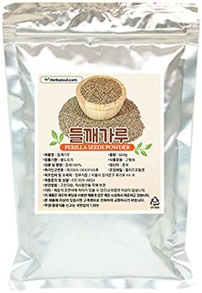 [Jeongwoodang]Perilla Seeds Powder 21.2oz/Improving brain function/DHA/Firming Skin/Vitamin E/Super Food/들깨/苏子 Sold by Stylebang