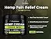 Hemp Cream for Pain Relief (3000mg)-Natural Hemp Oil for Pain Relief with Turmeric, Arnica Gel, MSM for Back Pain Relief, Muscle Pain Relief, Sciatica Pain Relief, Arthritis & Knee Pain, Inflammation